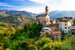 Malerisches kleines Dorf in den Bergen der Emilia-Romagna